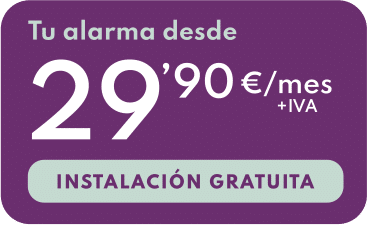 Tu alarma desde 29,90. instalación Gratuita