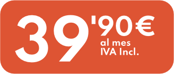 tarifa paquetazo 2: precio 39,90€ al mes